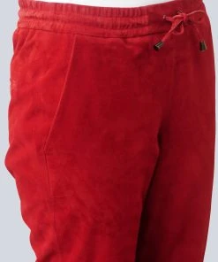 Alba Moda Lederhose In Rot -Stockerpoint Verkaufsgeschäft alba moda lederhose in rot 7 scaled