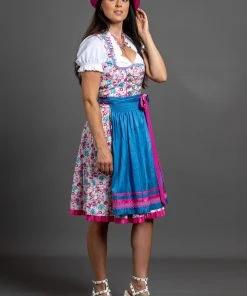 Allgäu Rebell Dirndl " Bianca " In Türkis -Stockerpoint Verkaufsgeschäft allgau rebell dirndl bianca in turkis 5 scaled