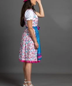 Allgäu Rebell Dirndl " Bianca " In Türkis -Stockerpoint Verkaufsgeschäft allgau rebell dirndl bianca in turkis 6 scaled