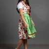 Allgäu Rebell Dirndl " München " In Grün
