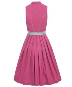 Almsach Midi Dirndl Annelie In Pink -Stockerpoint Verkaufsgeschäft almsach midi dirndl annelie in pink 4