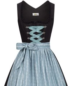 Almsach Midi Dirndl Gabi In Schwarz -Stockerpoint Verkaufsgeschäft almsach midi dirndl gabi in schwarz 2