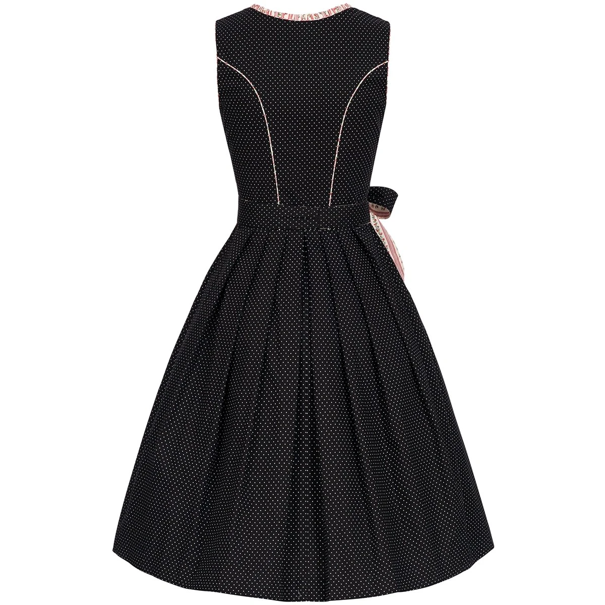 Almsach Midi Dirndl Gitti In Schwarz 7 Almsach Midi Dirndl Gitti In Schwarz – Bild 5