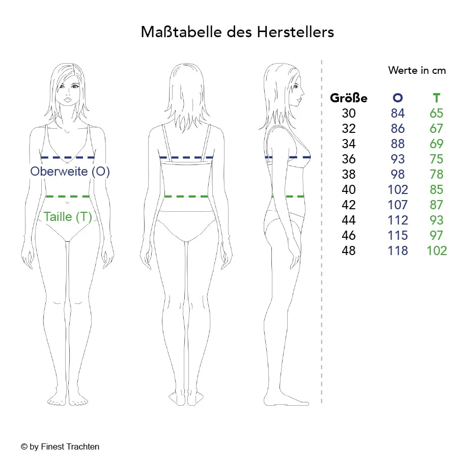 Almsach Midi Dirndl Gitti In Schwarz 8 Almsach Midi Dirndl Gitti In Schwarz – Bild 6