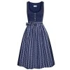 Almsach Midi Dirndl In Dunkelblau -Stockerpoint Verkaufsgeschäft almsach midi dirndl in dunkelblau