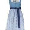 Alpenfee Dirndl "Feli" In Blau/ Hellblau -Stockerpoint Verkaufsgeschäft alpenfee dirndl feli in blau hellblau
