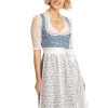 Alpenfee Midi Dirndl 2tlg. 60 Cm UTA Blau -Stockerpoint Verkaufsgeschäft alpenfee midi dirndl 2tlg 60 cm uta blau