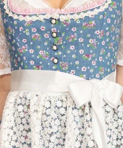 Alpenfee Midi Dirndl 2tlg. 60 Cm UTA Blau -Stockerpoint Verkaufsgeschäft alpenfee midi dirndl 2tlg 60 cm uta blau 5