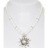 Alpenwahn Wachsperlenkette Mit Großem Edelweiß 8784 1 Alpenwahn Wachsperlenkette Mit Großem Edelweiß 8784 -Stockerpoint Verkaufsgeschäft alpenwahn wachsperlenkette mit grossem edelweiss 8784