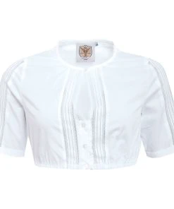 Apple Of My Eye Dirndlbluse In Weiß