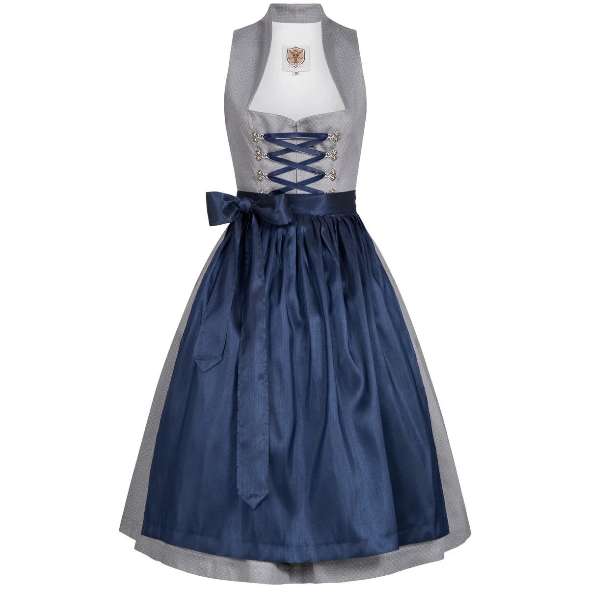 Apple Of My Eye Midi Dirndl In Grau 3 Apple Of My Eye Midi Dirndl In Grau