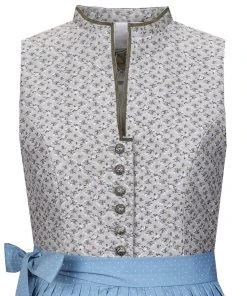 Apple Of My Eye Midi Dirndl In Grau -Stockerpoint Verkaufsgeschäft apple of my eye midi dirndl in grau 2