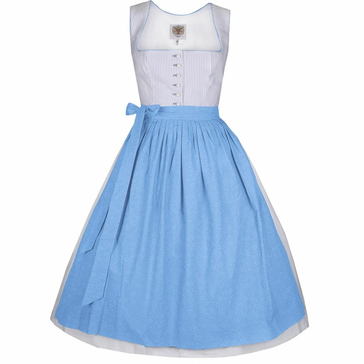 Apple Of My Eye Midi Dirndl In Grau 4 Apple Of My Eye Midi Dirndl In Grau – Bild 2