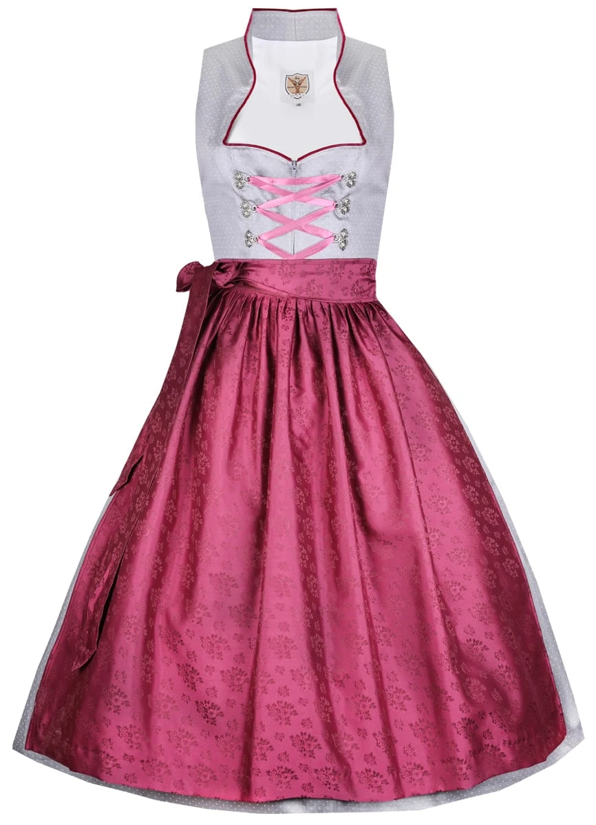 Apple Of My Eye Midi Dirndl In Grau 3 Apple Of My Eye Midi Dirndl In Grau