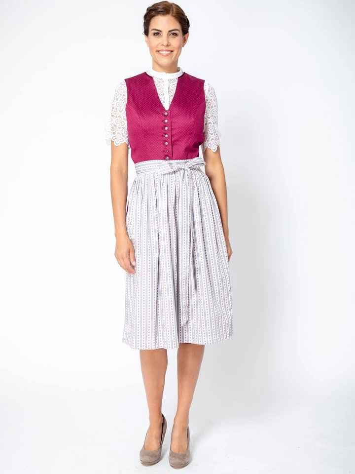 BERWIN & WOLFF Dirndl In Beere/ Lila 3 BERWIN & WOLFF Dirndl In Beere/ Lila
