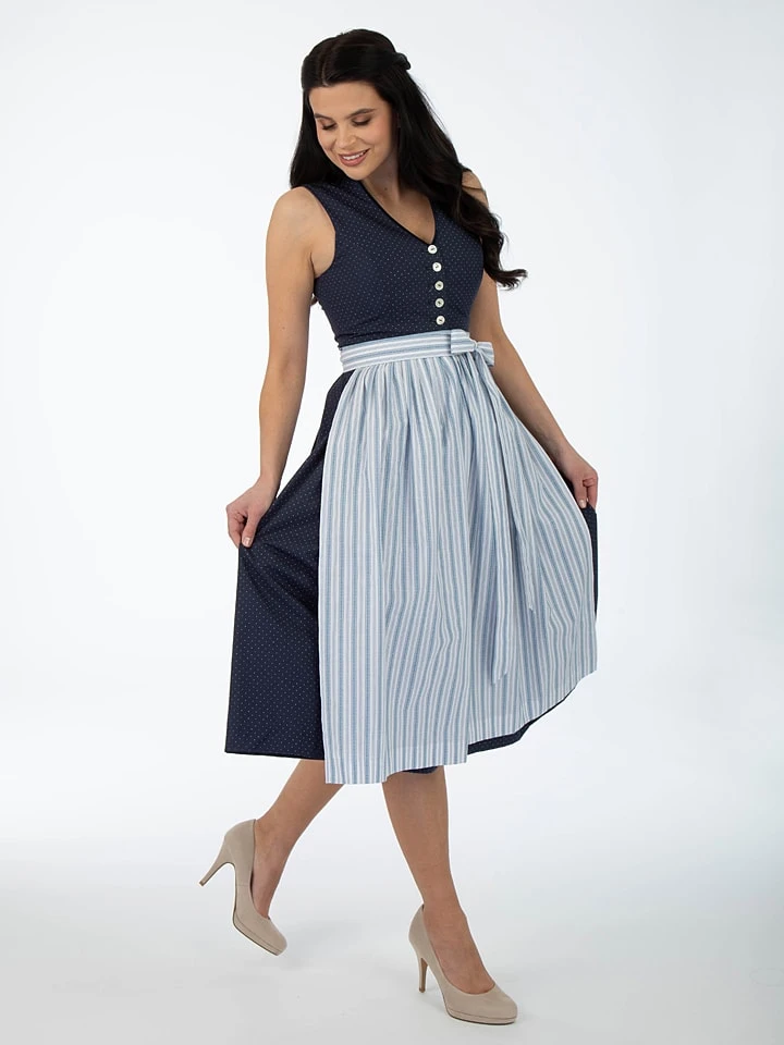 BERWIN & WOLFF Dirndl In Dunkelblau 3 BERWIN & WOLFF Dirndl In Dunkelblau