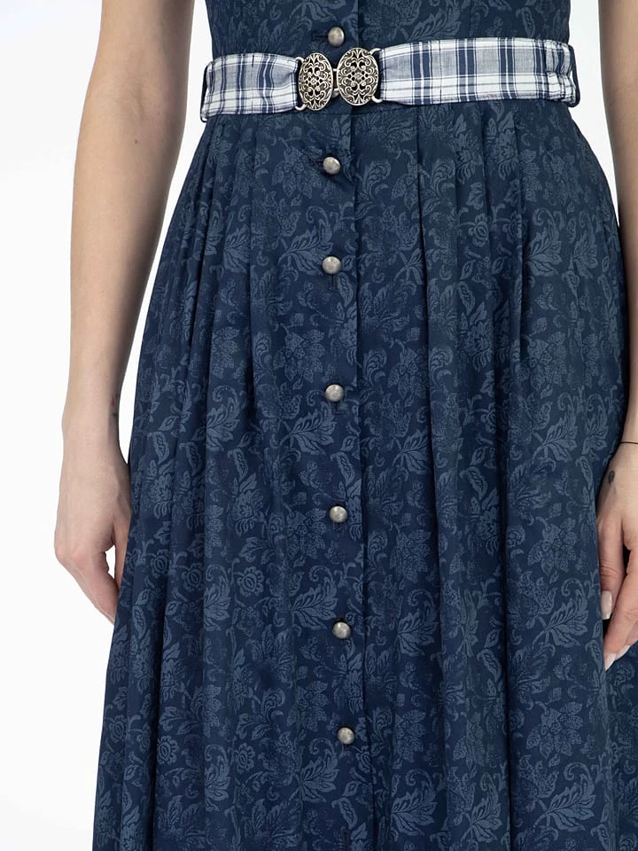 BERWIN & WOLFF Trachtenkleid In Dunkelblau 6 BERWIN & WOLFF Trachtenkleid In Dunkelblau – Bild 4