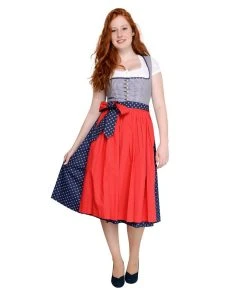 Berwin Und Wolff Midi Dirndl In Dunkelblau -Stockerpoint Verkaufsgeschäft berwin und wolff midi dirndl in dunkelblau 5