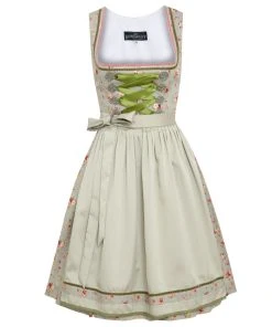 Berwin Und Wolff Midi Dirndl In Grau