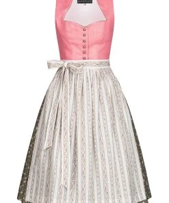 Berwin Und Wolff Midi Dirndl In Rosa