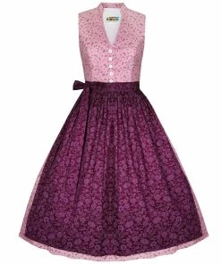 Berwin Und Wolff Midi Dirndl In Rosa
