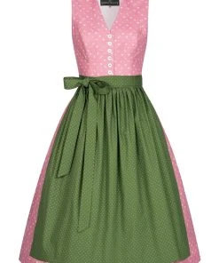 Berwin Und Wolff Midi Dirndl In Rosa