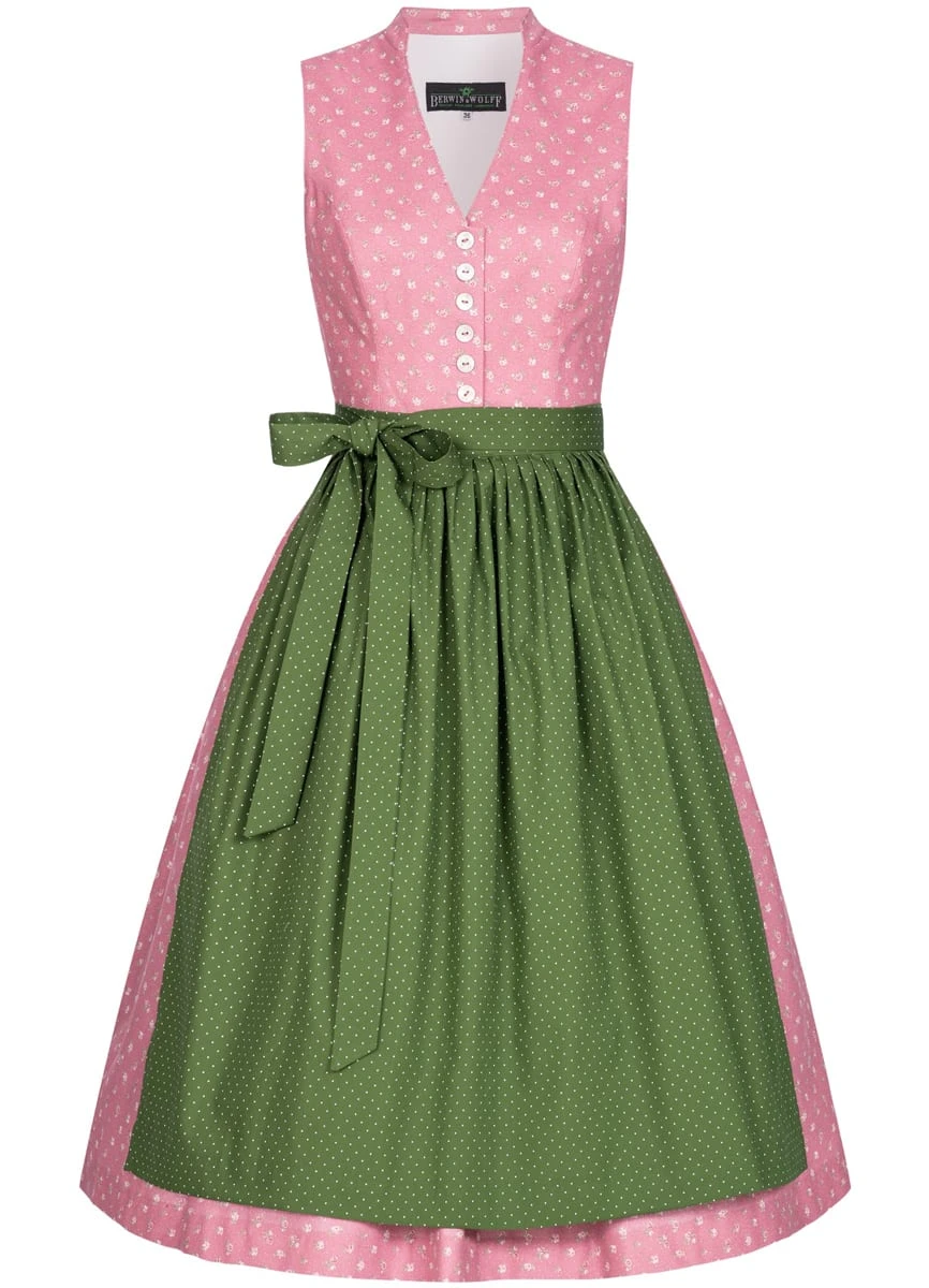 Berwin Und Wolff Midi Dirndl In Rosa 3 Berwin Und Wolff Midi Dirndl In Rosa
