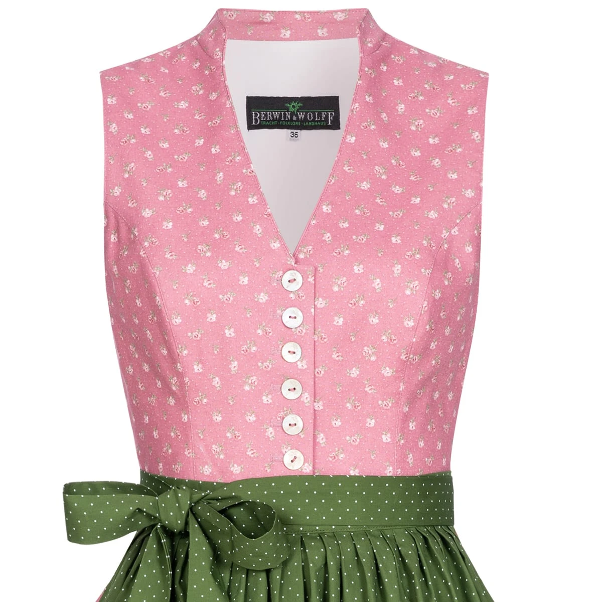 Berwin Und Wolff Midi Dirndl In Rosa 5 Berwin Und Wolff Midi Dirndl In Rosa – Bild 3