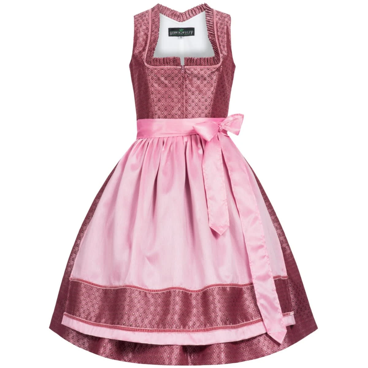 Berwin Und Wolff Midi Dirndl In Weinrot 3 Berwin Und Wolff Midi Dirndl In Weinrot