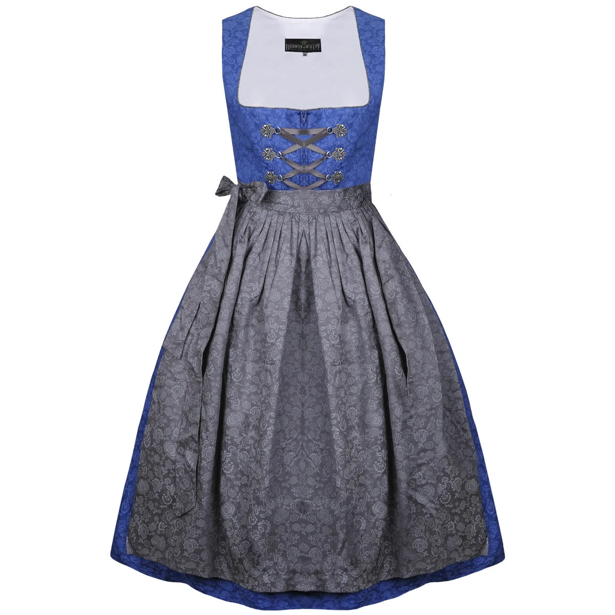 Berwin Und Wolff Midi Dirndl Mona In Blau 3 Berwin Und Wolff Midi Dirndl Mona In Blau