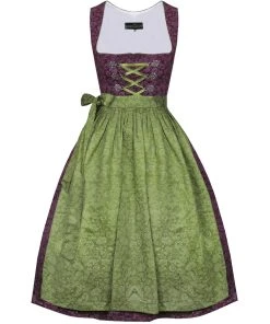 Berwin Und Wolff Midi Dirndl Mona In Lila