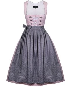 Berwin Und Wolff Midi Dirndl Mona In Rosa