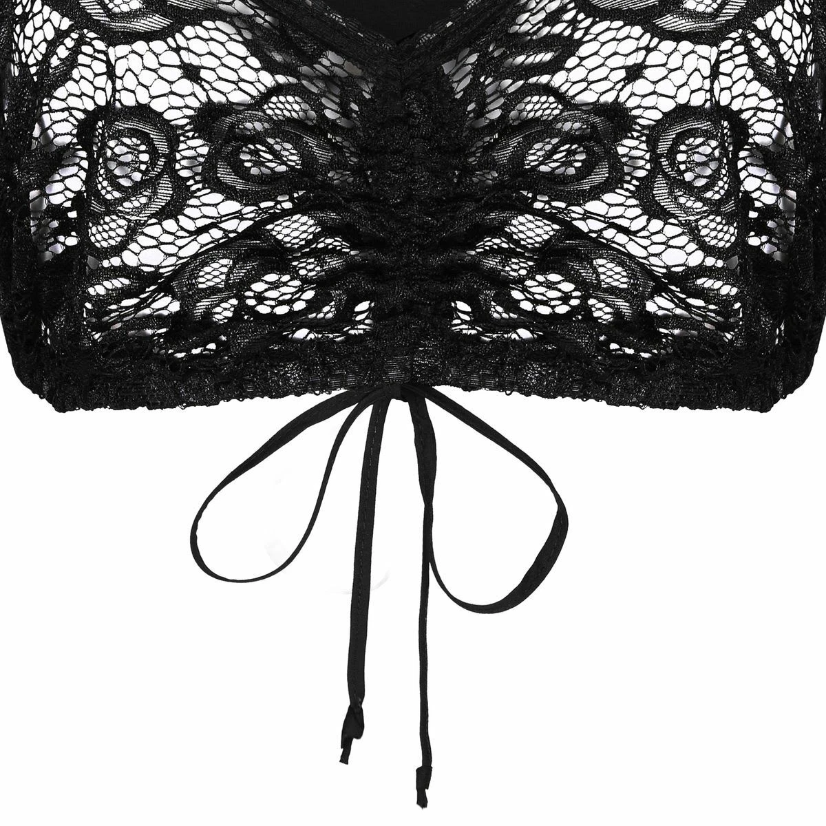 Country Line Dirndlbluse In Schwarz 5 Country Line Dirndlbluse In Schwarz – Bild 3