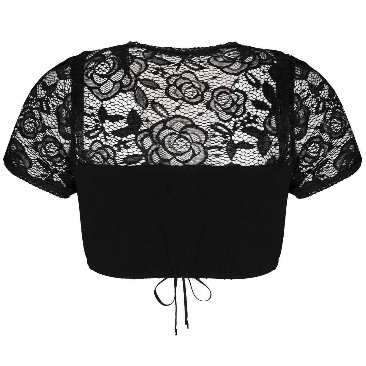 Country Line Dirndlbluse In Schwarz 7 Country Line Dirndlbluse In Schwarz – Bild 5