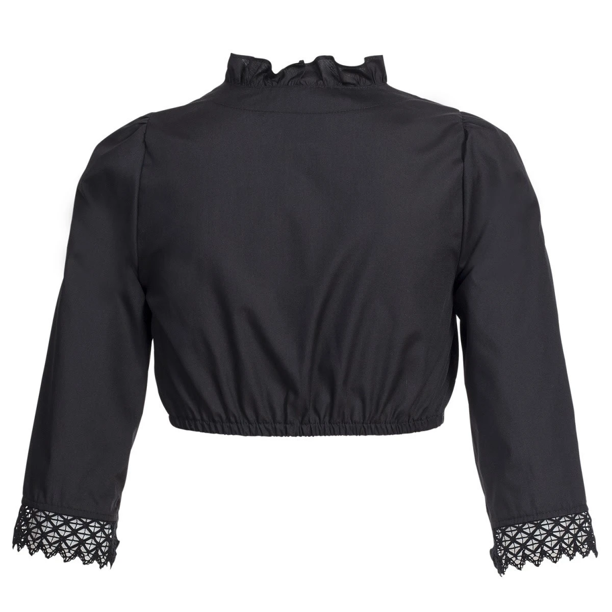 Country Line Dirndlbluse In Schwarz 4 Country Line Dirndlbluse In Schwarz – Bild 2