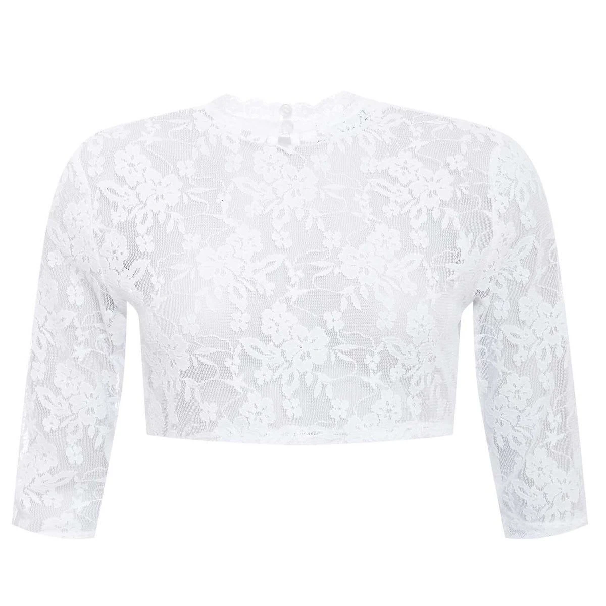 Country Line Dirndlbluse In Weiß 3 Country Line Dirndlbluse In Weiß