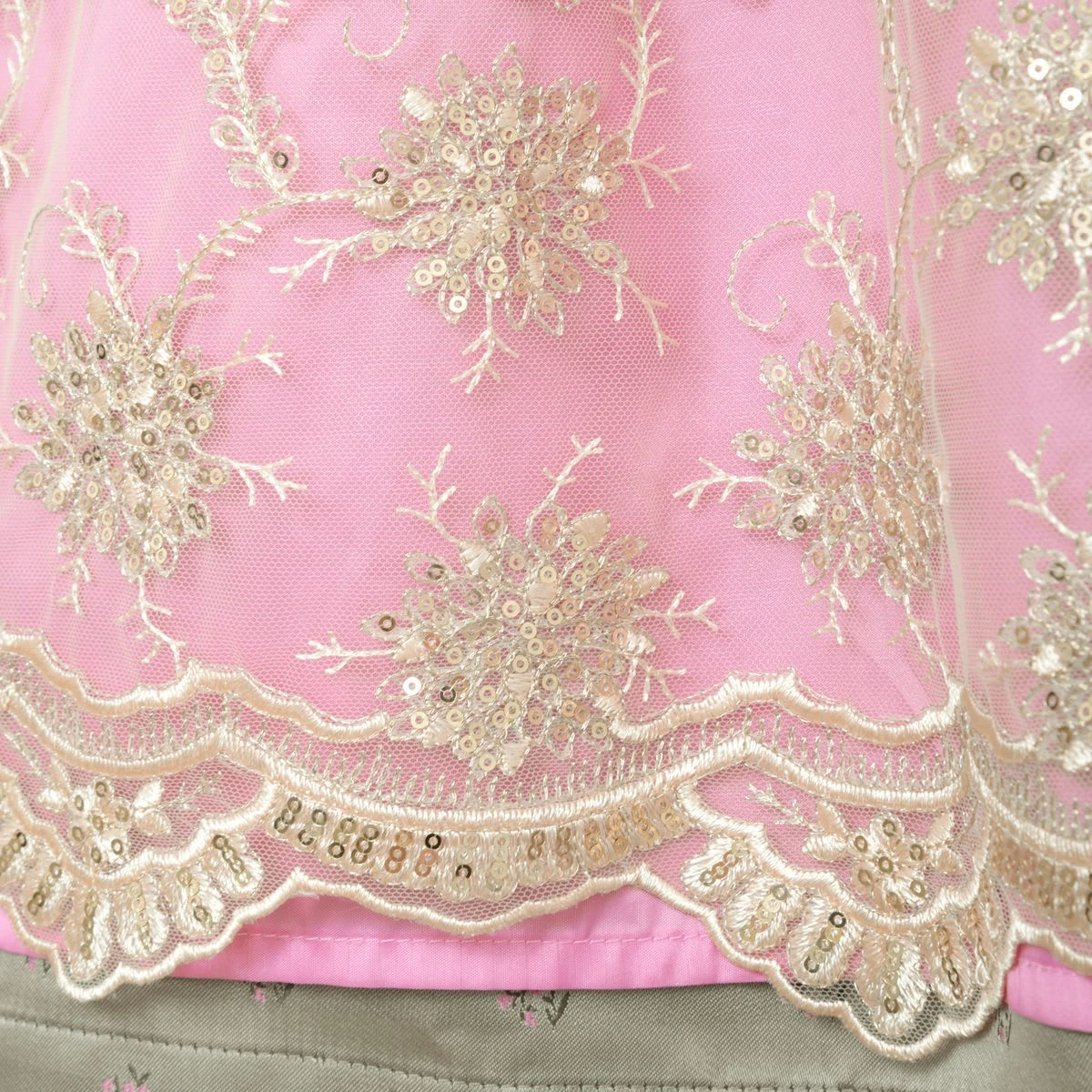 Country Line Midi Dirndl In Beige 7 Country Line Midi Dirndl In Beige – Bild 5