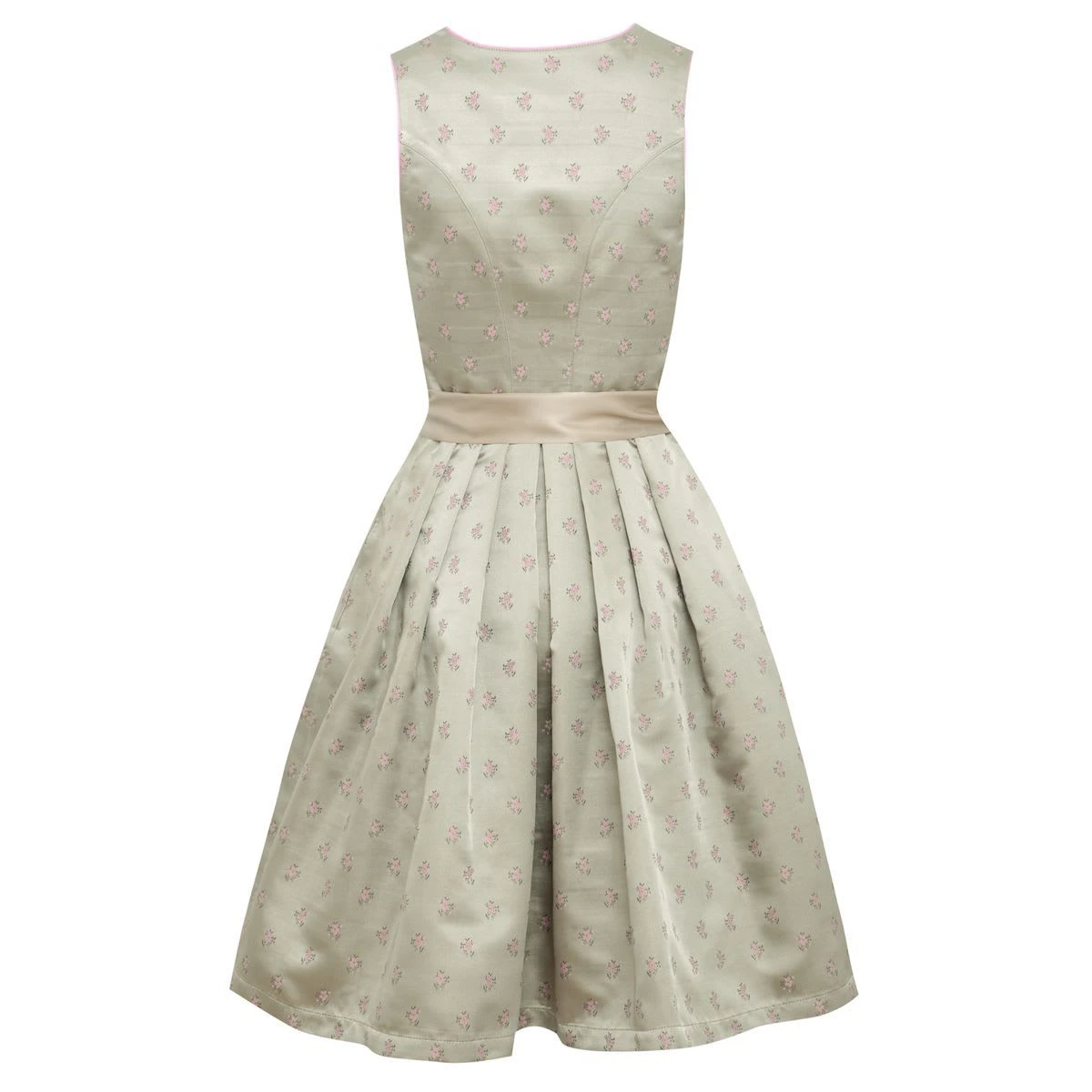 Country Line Midi Dirndl In Beige 8 Country Line Midi Dirndl In Beige – Bild 6