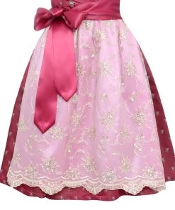 Country Line Midi Dirndl In Bordeaux -Stockerpoint Verkaufsgeschäft country line midi dirndl in bordeaux 3