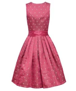 Country Line Midi Dirndl In Bordeaux -Stockerpoint Verkaufsgeschäft country line midi dirndl in bordeaux 5