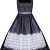 Country Line Midi Dirndl In Dunkelblau -Stockerpoint Verkaufsgeschäft country line midi dirndl in dunkelblau