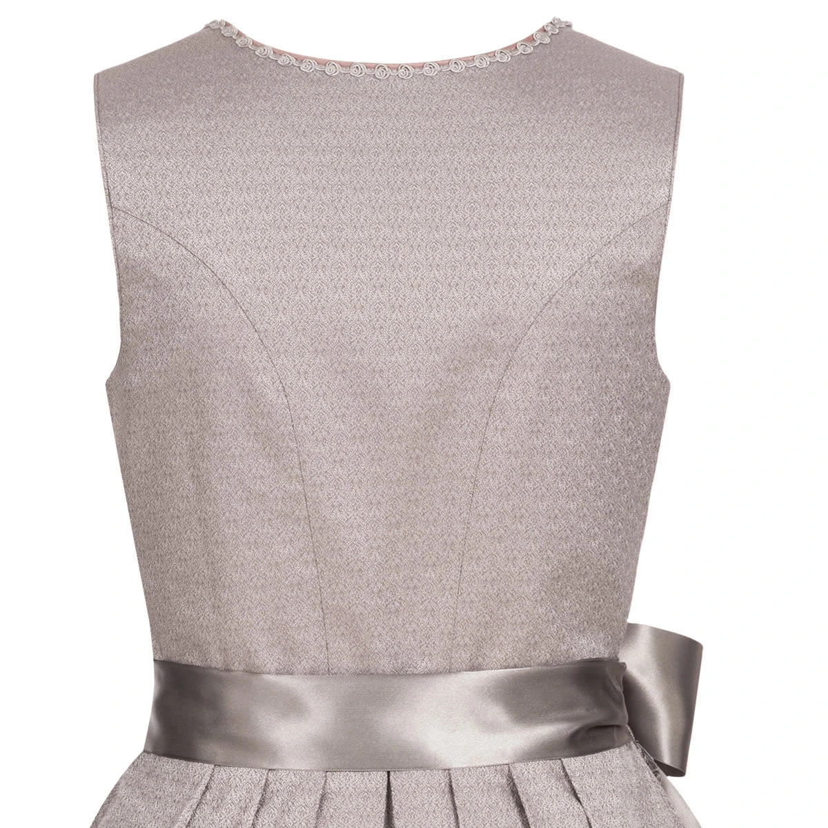 Country Line Midi Dirndl In Grau 7 Country Line Midi Dirndl In Grau – Bild 5