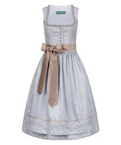 Country Line Midi Dirndl In Hellblau