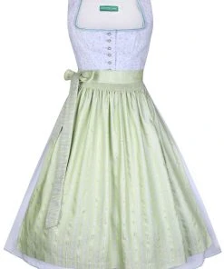 Country Line Midi Dirndl In Hellblau