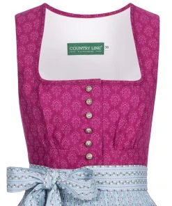 Country Line Midi Dirndl In Pink -Stockerpoint Verkaufsgeschäft country line midi dirndl in pink 2