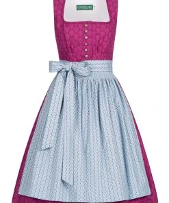Country Line Midi Dirndl In Pink