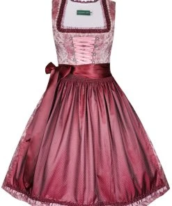 Country Line Midi Dirndl In Rosa