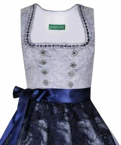 Country Line Midi Dirndl In Silber -Stockerpoint Verkaufsgeschäft country line midi dirndl in silber 9