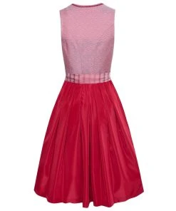 Country Line Midi Dirndl In Weinrot -Stockerpoint Verkaufsgeschäft country line midi dirndl in weinrot 3