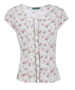 Country Line Trachtenbluse In Creme